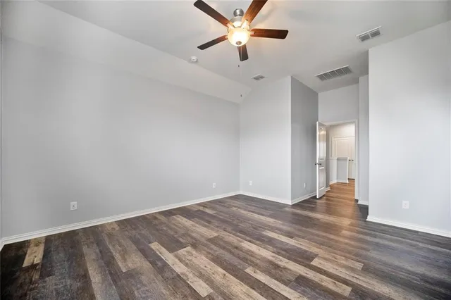 wooden floor in an empty room