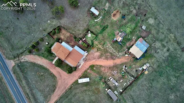 a view of a lake with outdoor space