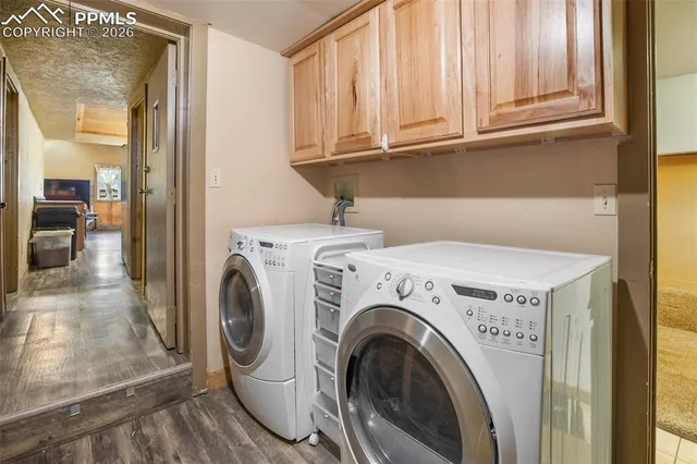 a view of washer and dryer