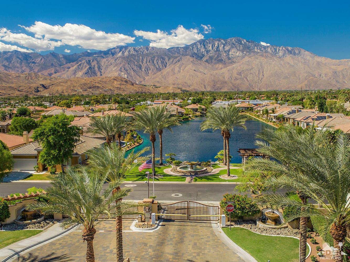 36 Shoreline Drive Rancho Mirage, CA 92270 - Photo 35 of 38 a view of a water with a mountain