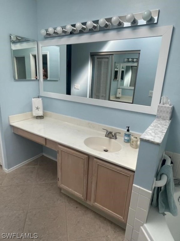20918 Country Barn Drive Estero, FL 33928 - Photo 37 of 48 a bathroom with a sink double vanity and a mirror