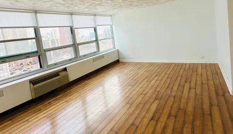 a view of wooden floor in a room