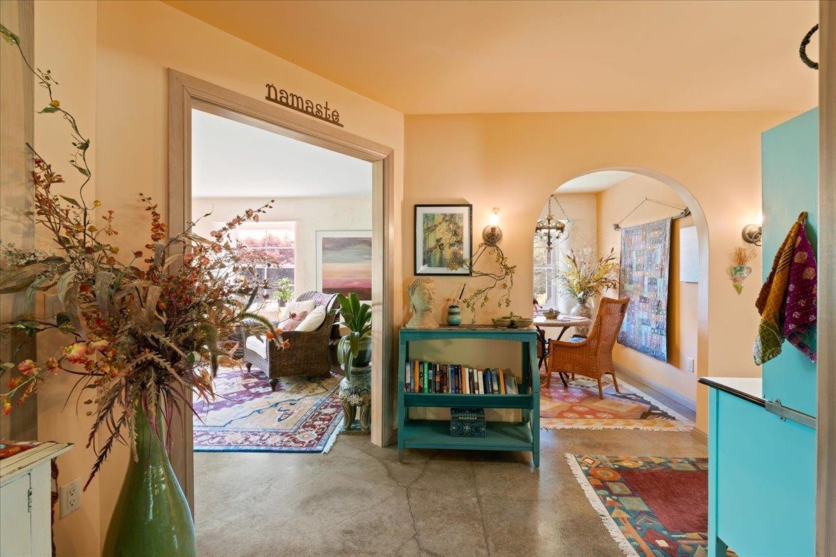 650 Sandy Bottom Road Elkton, VA 22827 - Photo 19 of 75 a living room with furniture and a potted plant