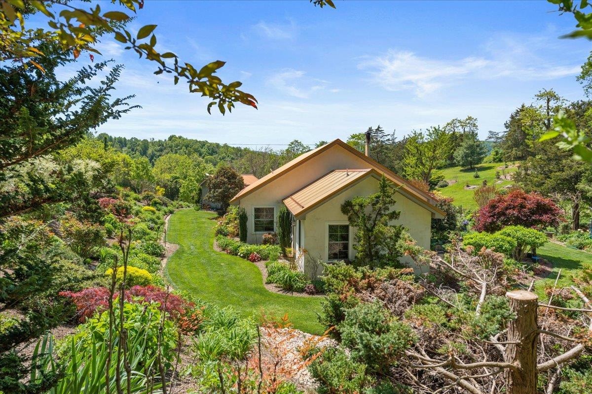 650 Sandy Bottom Road Elkton, VA 22827 - Photo 54 of 75 a view of a house with a yard