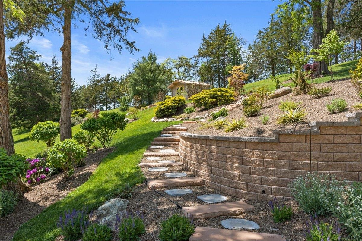650 Sandy Bottom Road Elkton, VA 22827 - Photo 65 of 75 a view of a garden with flowers