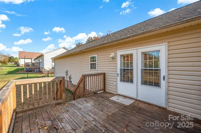 a view of a house with a roof deck