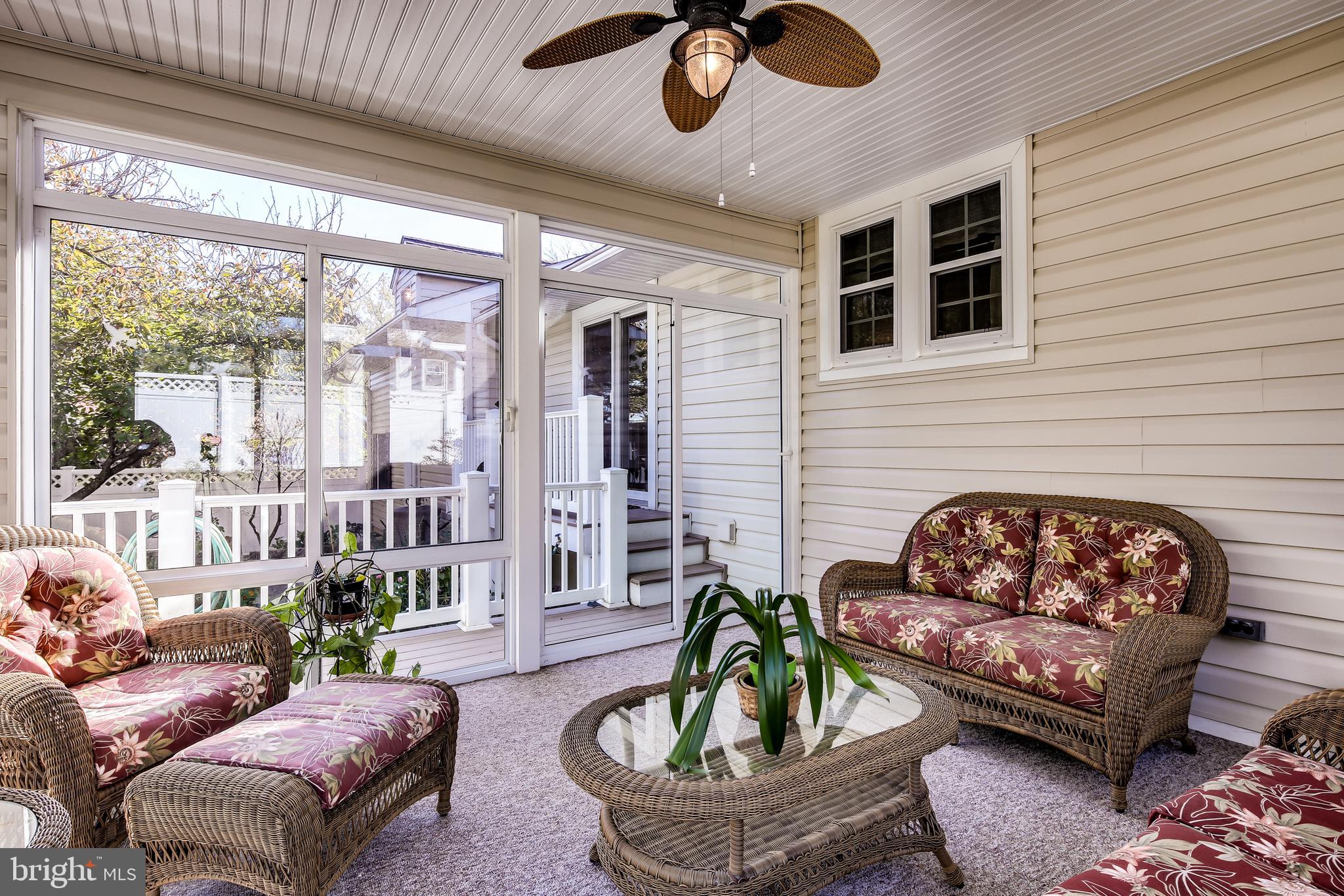 6630 Grouse Road Elkridge, MD 21075 - Photo 23 of 35 Sun Room off Back Of Home