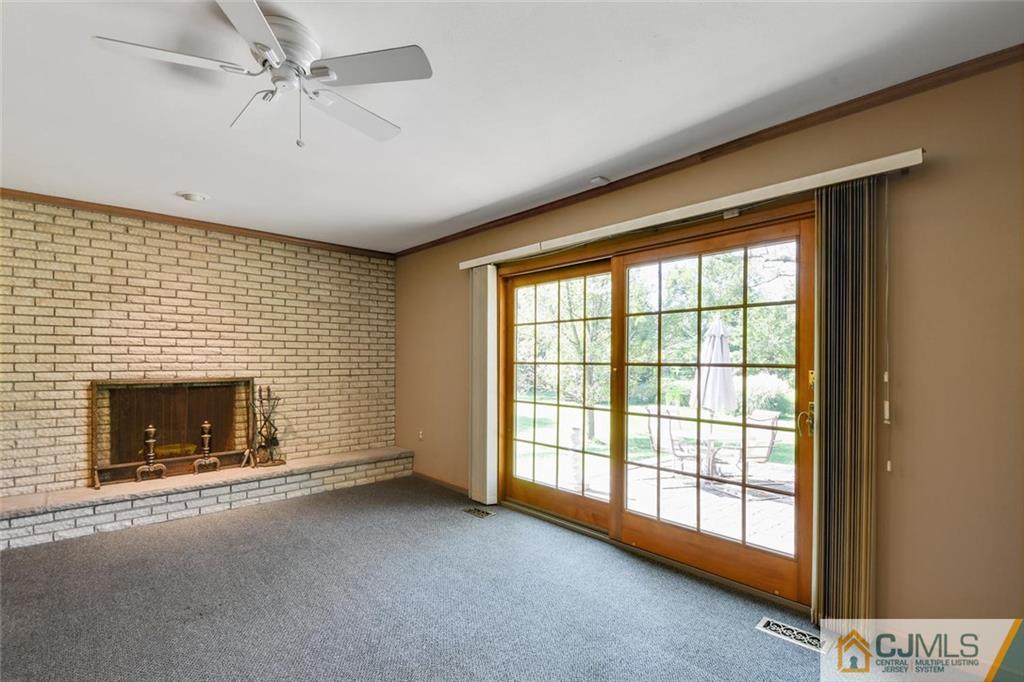 124 Fairfield Road Princeton, NJ 08540 - Photo 12 of 24 a view of empty room with fireplace