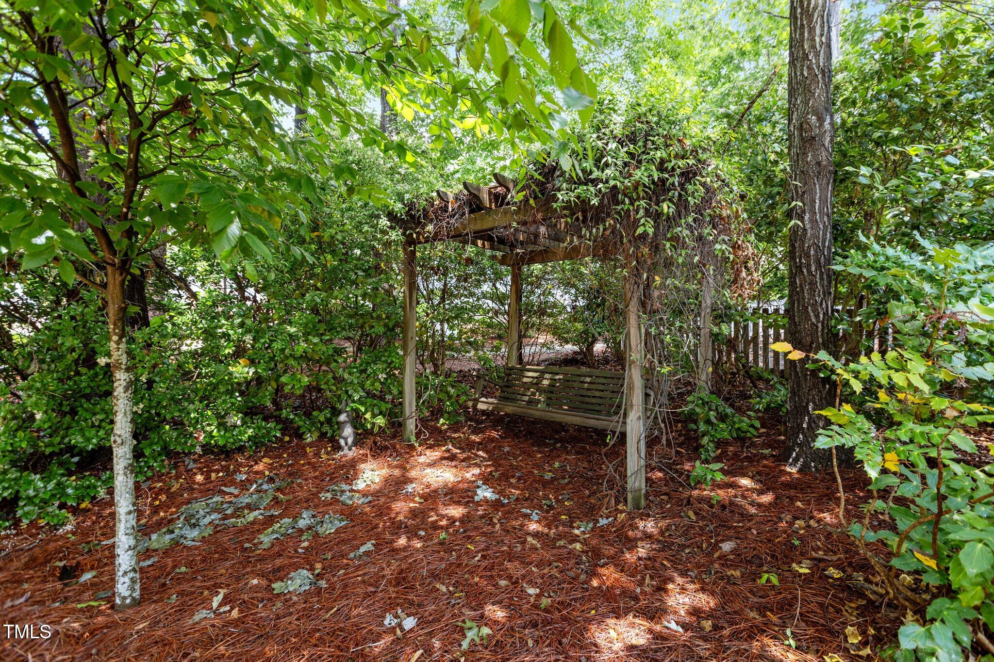 1224 Wedgeland Drive Raleigh, NC 27615 - Photo 33 of 36 a view of outdoor space and trees