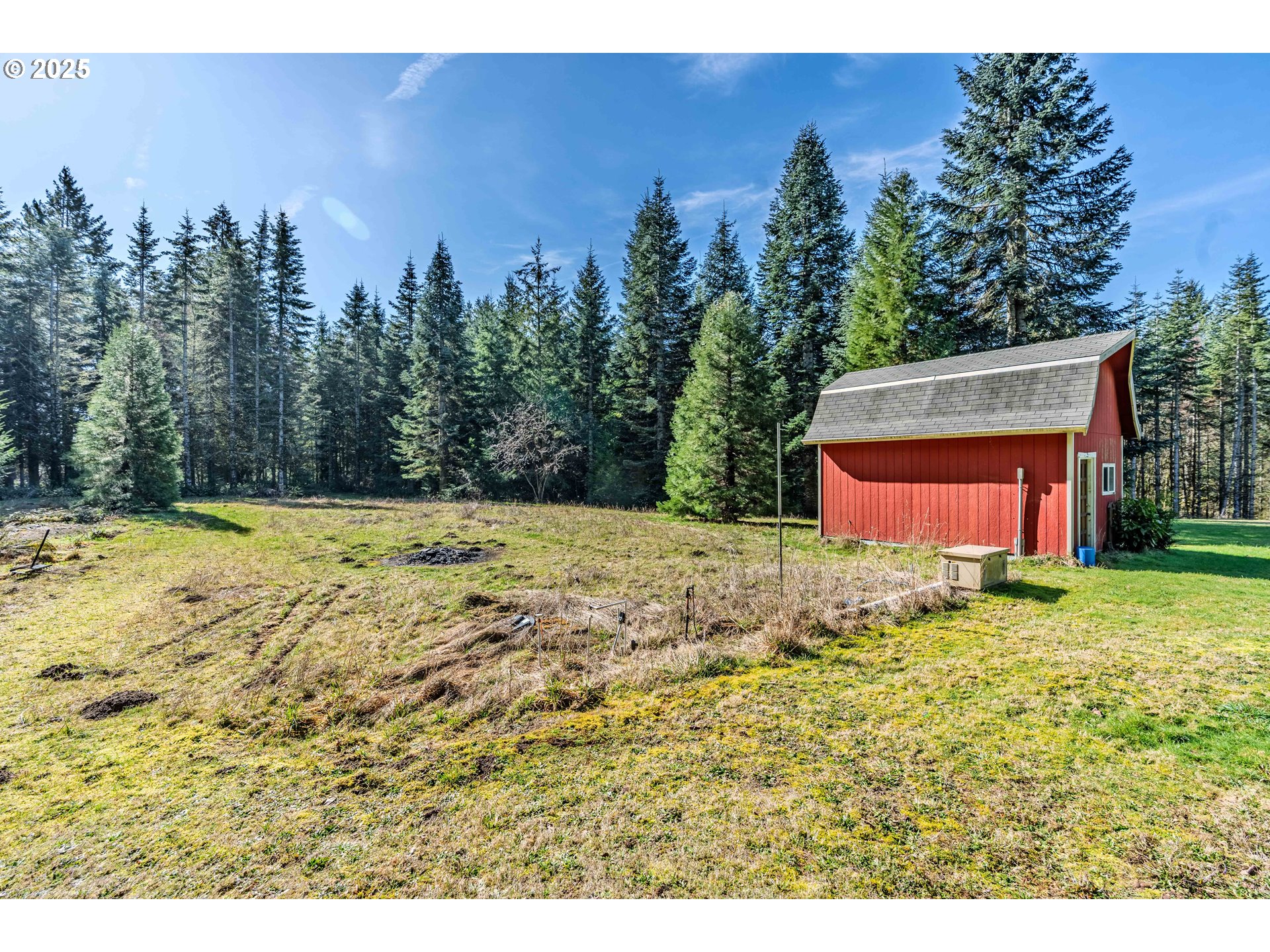 41300 Southeast Louden Road Corbett, OR 97019 - Photo 30 of 48 a view of a yard with a house