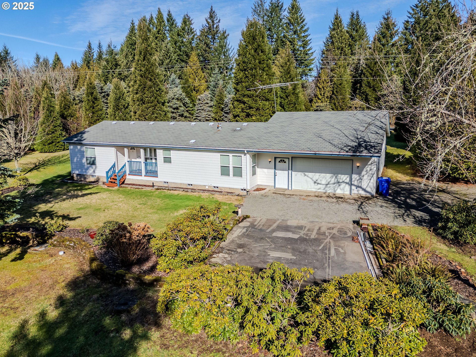 41300 Southeast Louden Road Corbett, OR 97019 - Photo 47 of 48 a view of house with yard