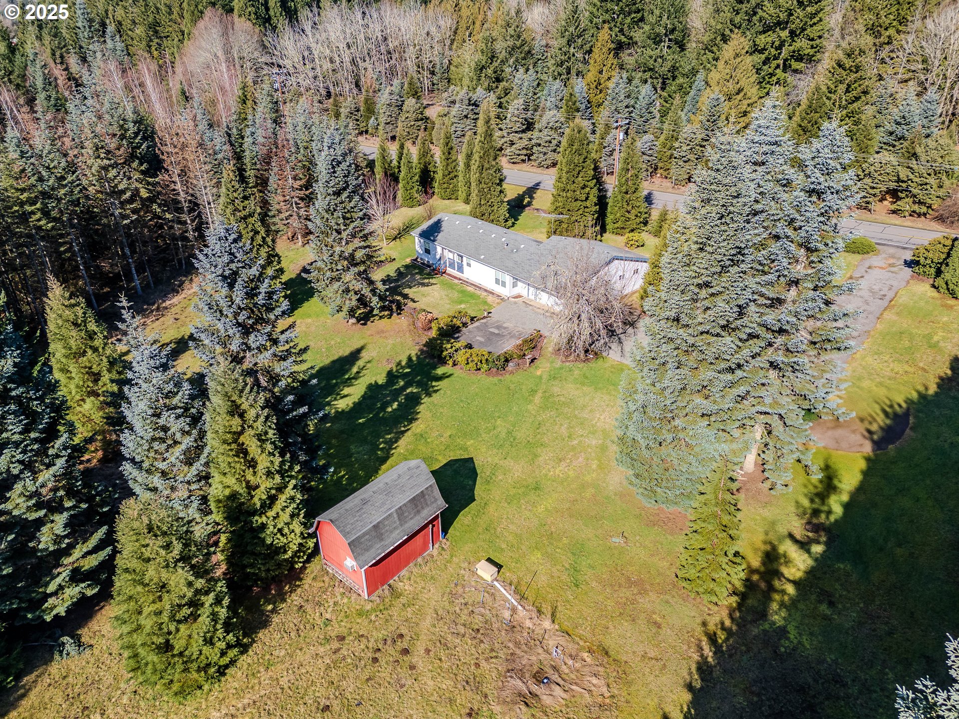 41300 Southeast Louden Road Corbett, OR 97019 - Photo 48 of 48 a view of swimming pool with a yard