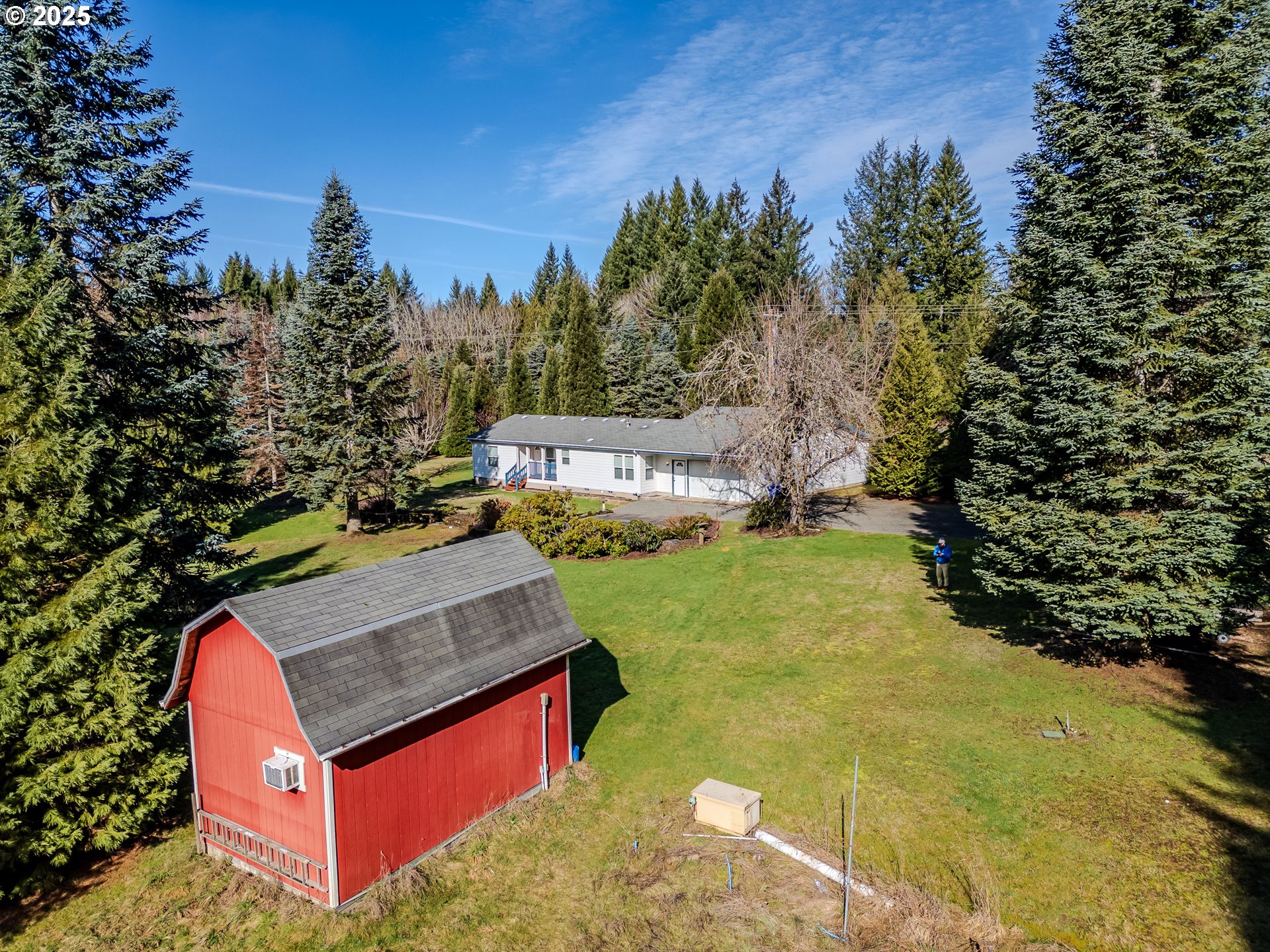 41300 Southeast Louden Road Corbett, OR 97019 - Photo 7 of 48 a view of a yard with plants