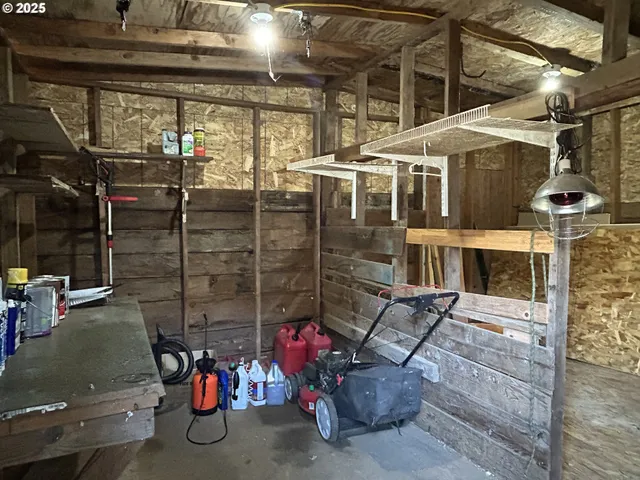 a view of a dry yard