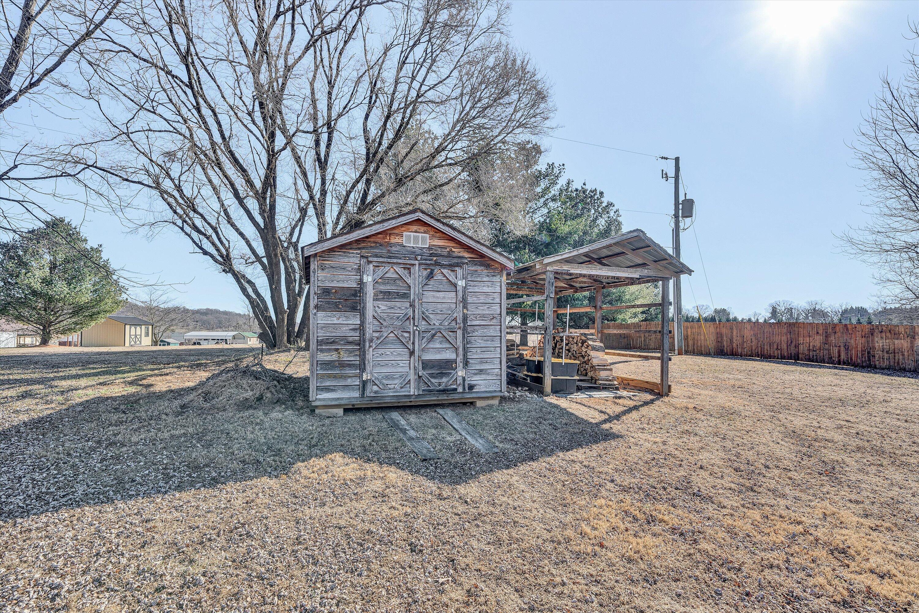 1160 Sandy Level Road Goodview, VA 24095 - Photo 26 of 47 a view of a house with backyard and trees