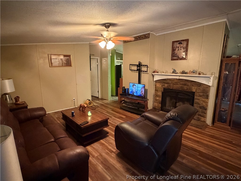 15041 Smith Road Gibson, NC 28343 - Photo 3 of 20 living room from front door