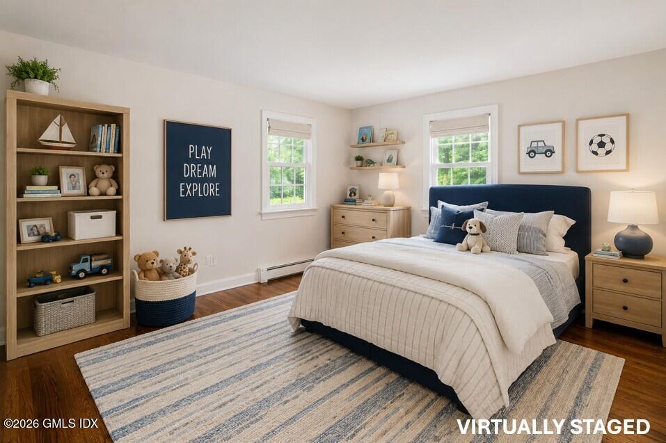 108 Perkins Road Greenwich, CT 06830 - Photo 29 of 39 24a. Kids Bedroom (Virtually Staged)