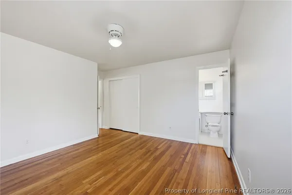 wooden floor in a room