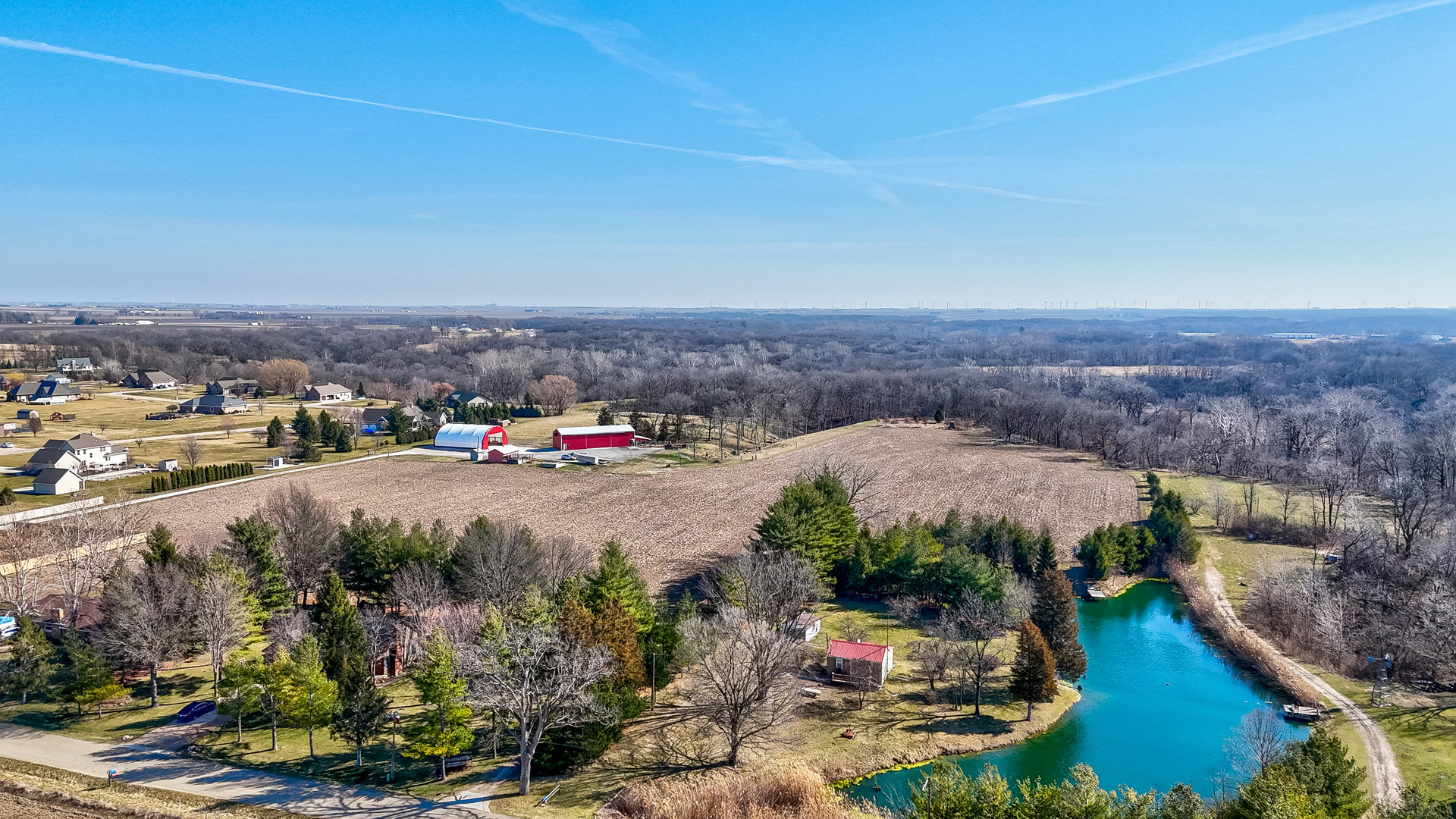 0 East 16th Road Streator, IL 61364 - Photo 4 of 7 a view of a lake with houses