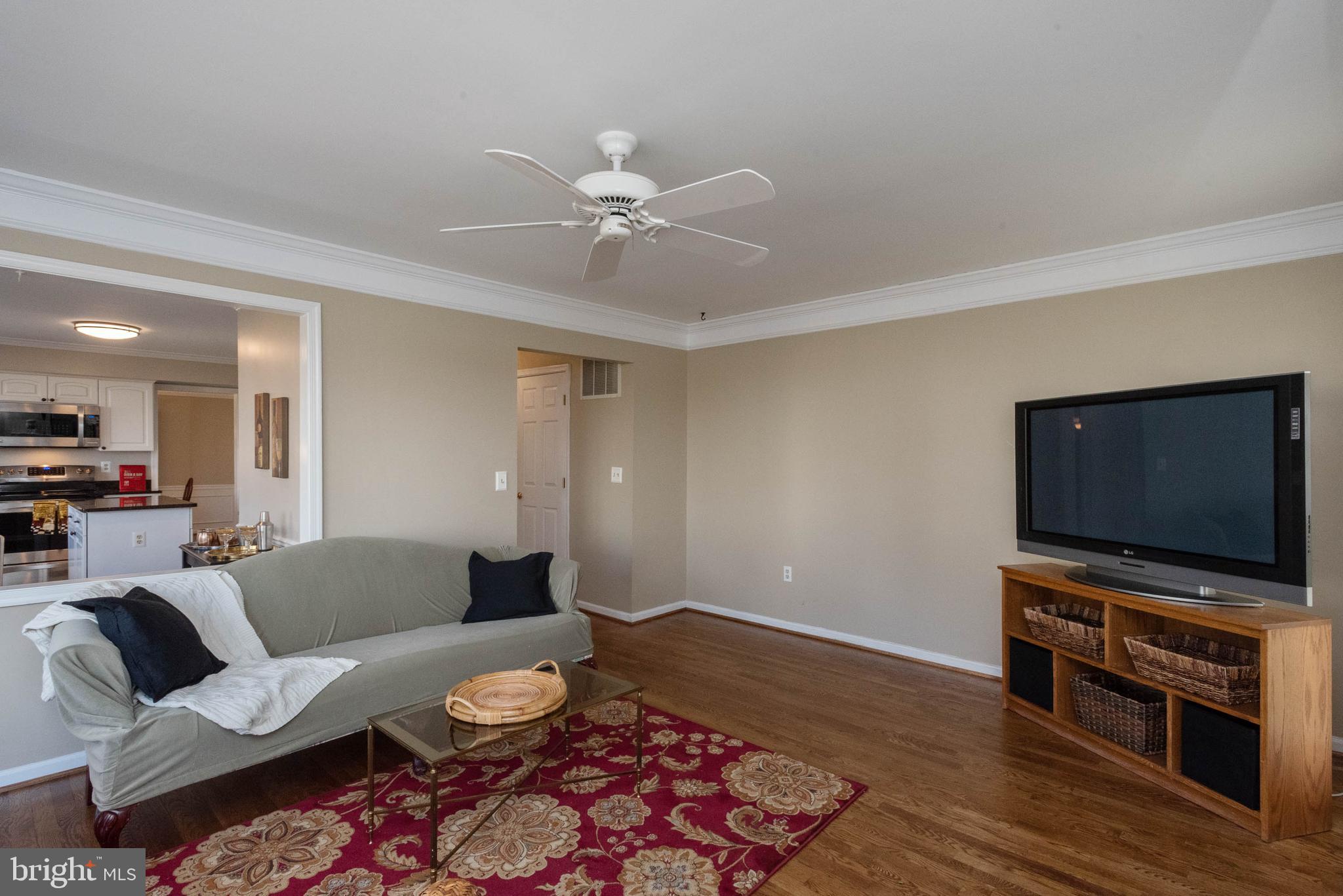 8608 Ashcroft Drive Laurel, MD 20708 - Photo 15 of 45 a living room with furniture and a flat screen tv