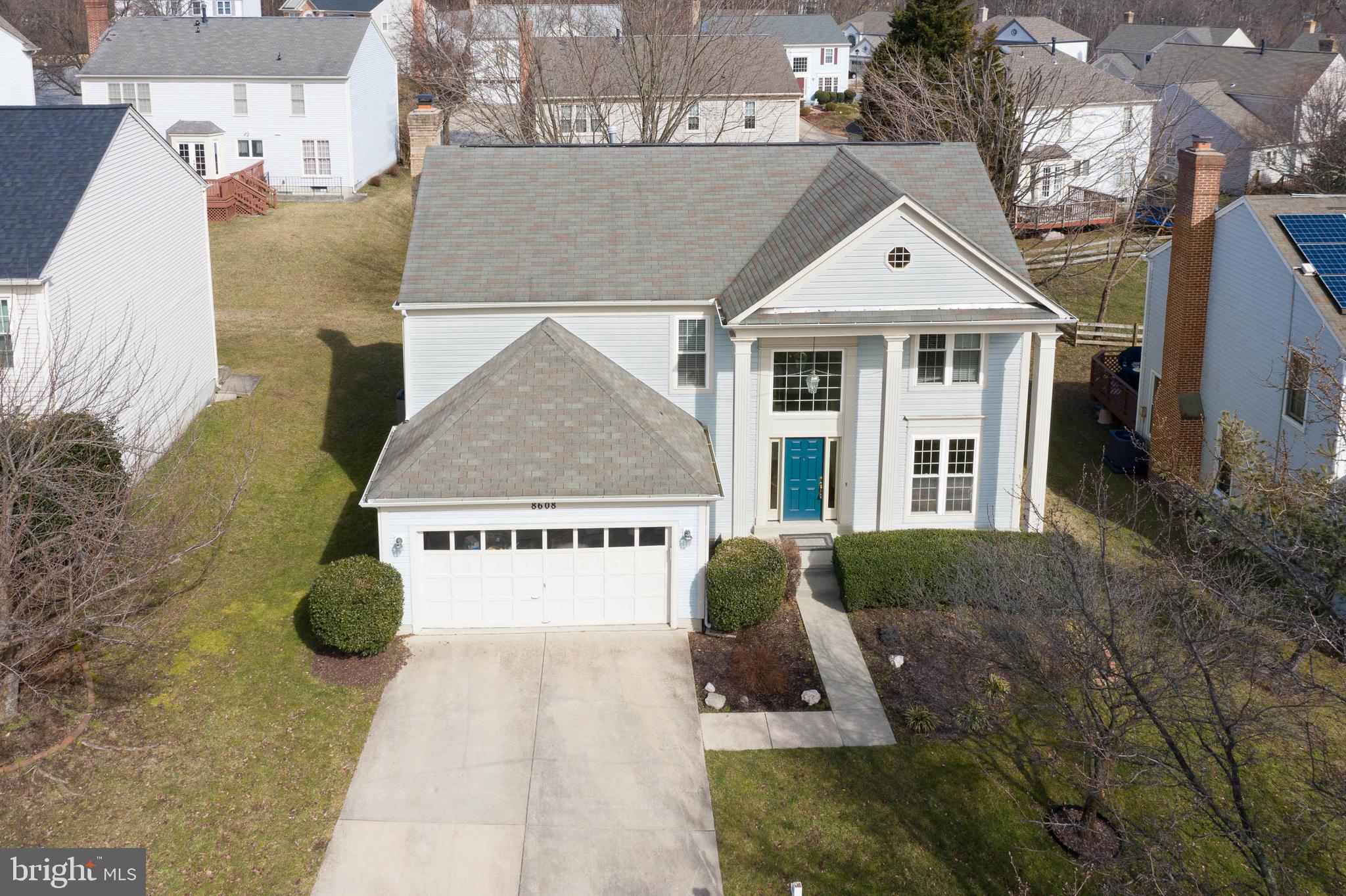 8608 Ashcroft Drive Laurel, MD 20708 - Photo 44 of 45 an aerial view of residential houses with yard