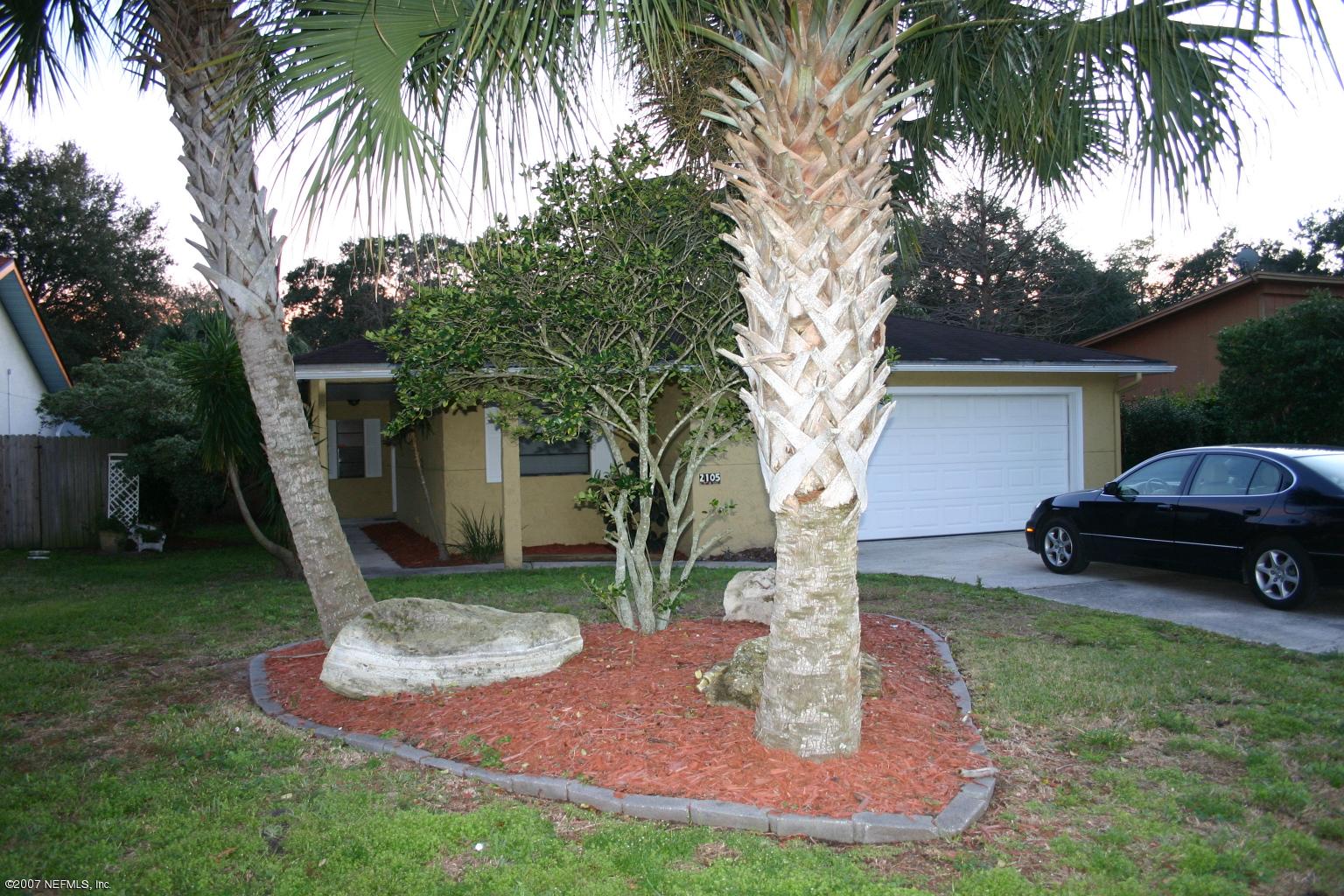 2105 Bay Road Neptune Beach, FL 32266 - Photo 3 of 19 Landscaped front yard