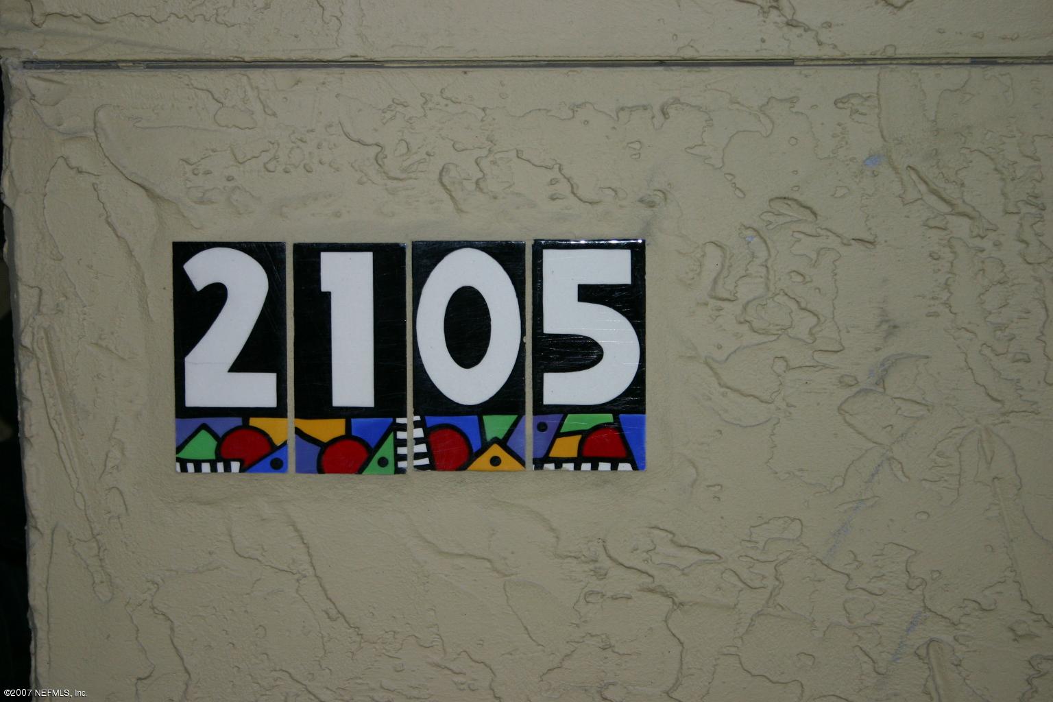 2105 Bay Road Neptune Beach, FL 32266 - Photo 4 of 19 Tile house numbers