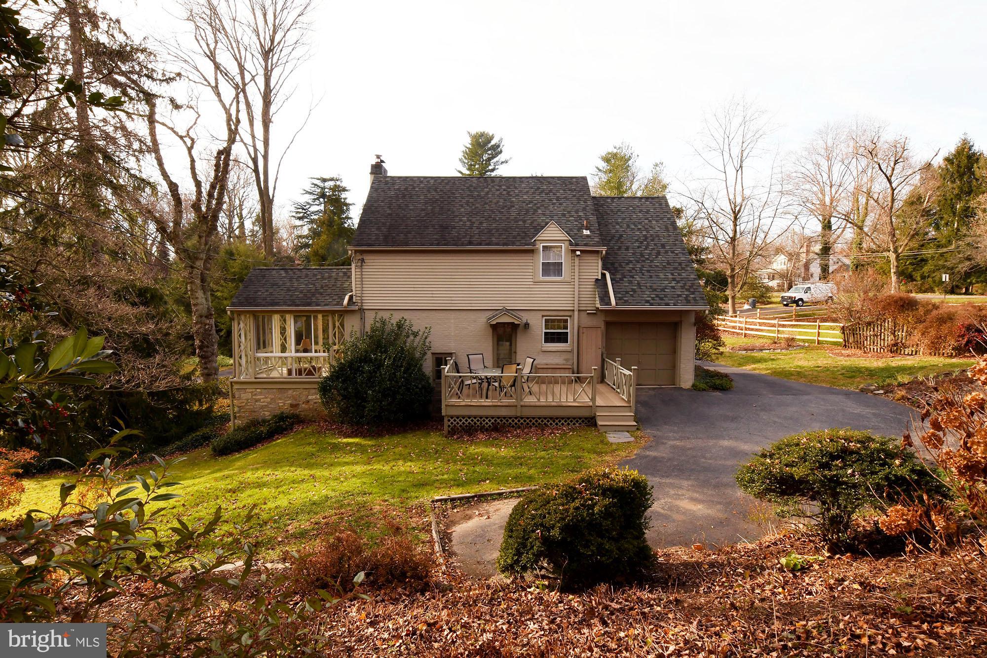 7 Valley View Road Rose Valley, PA 19063 - Photo 4 of 45 Rear view