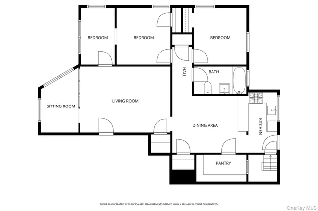 a picture of a floor plan