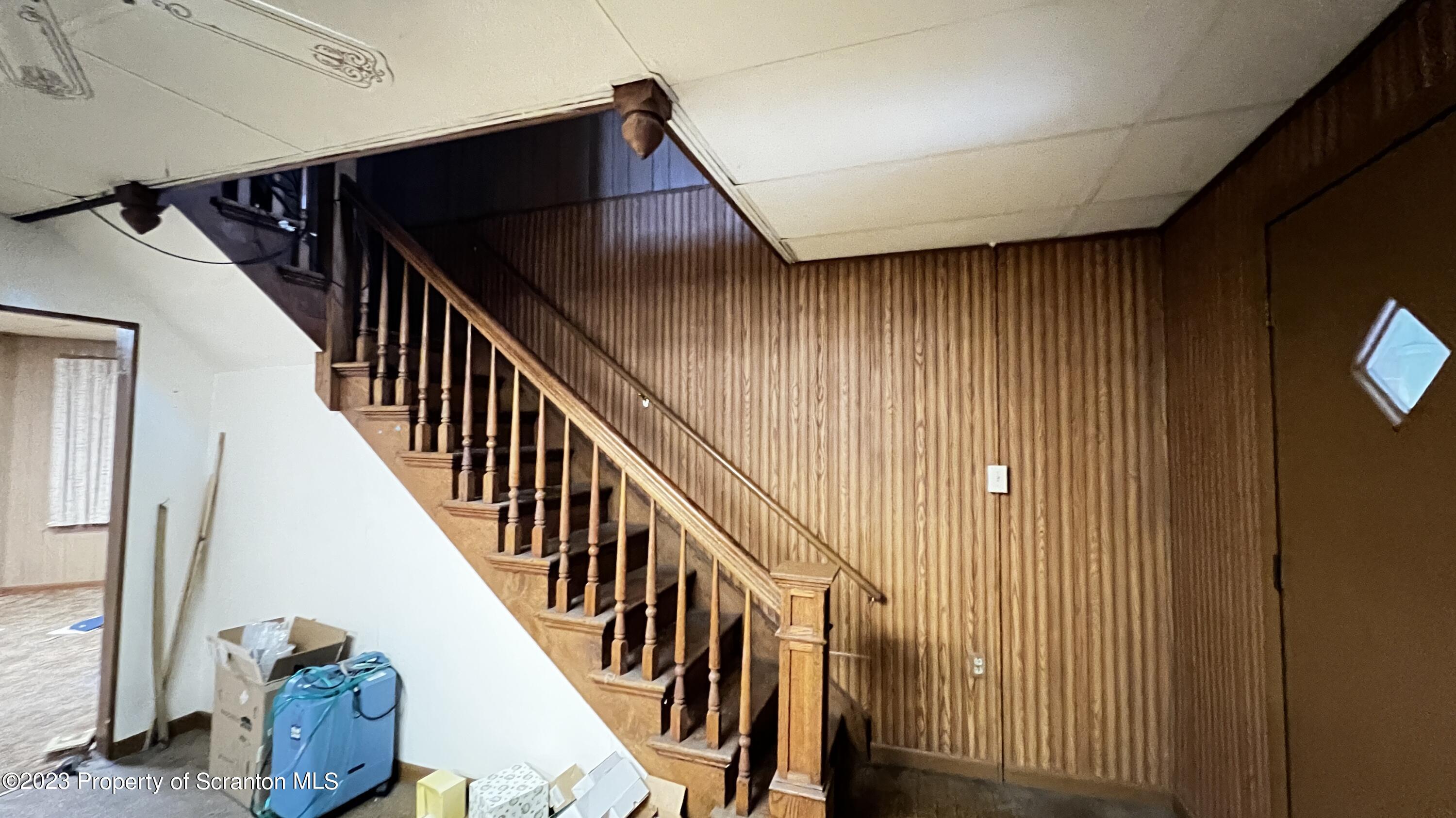 102 Wayne Street Carbondale, PA 18407 - Photo 6 of 21 a view of stairs