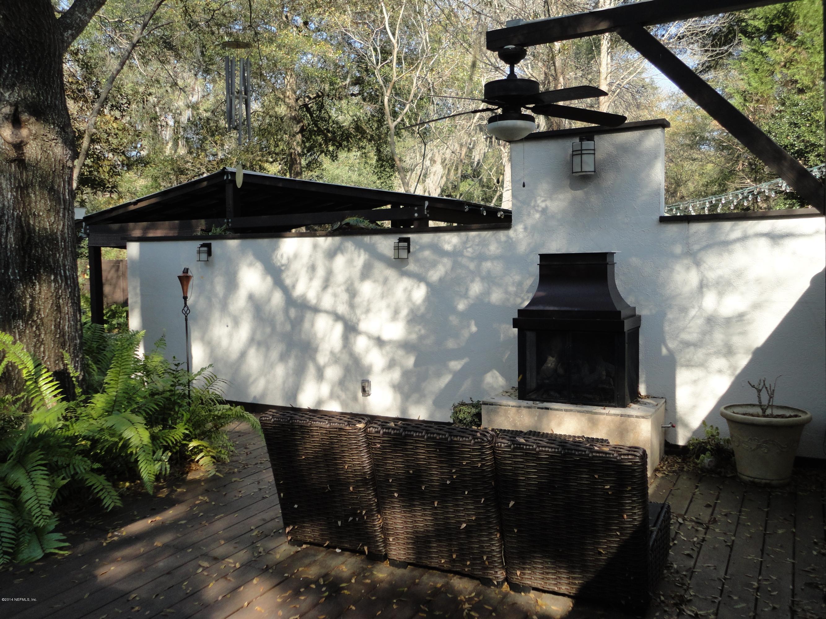 3256 Turtle Creek Road St. Augustine, FL 32086 - Photo 22 of 26 Cozy Outdoor Fireplace