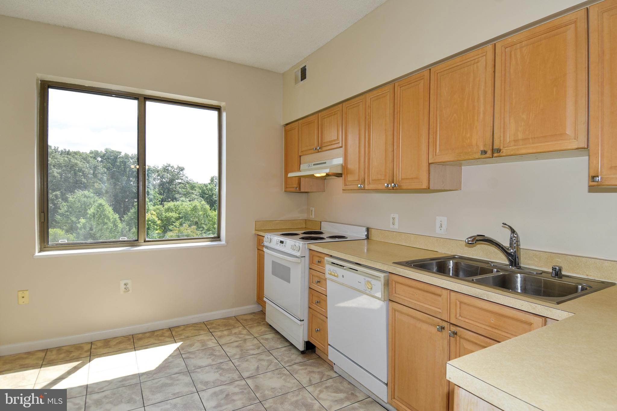 3200 North Leisure World Boulevard, Unit 407 Silver Spring, MD 20906 - Photo 13 of 38 Sun drenched eat in kitchen