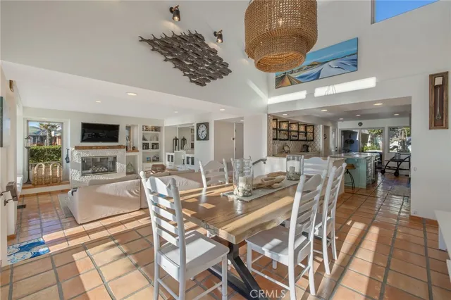 a spacious bathroom with a large tub and shower