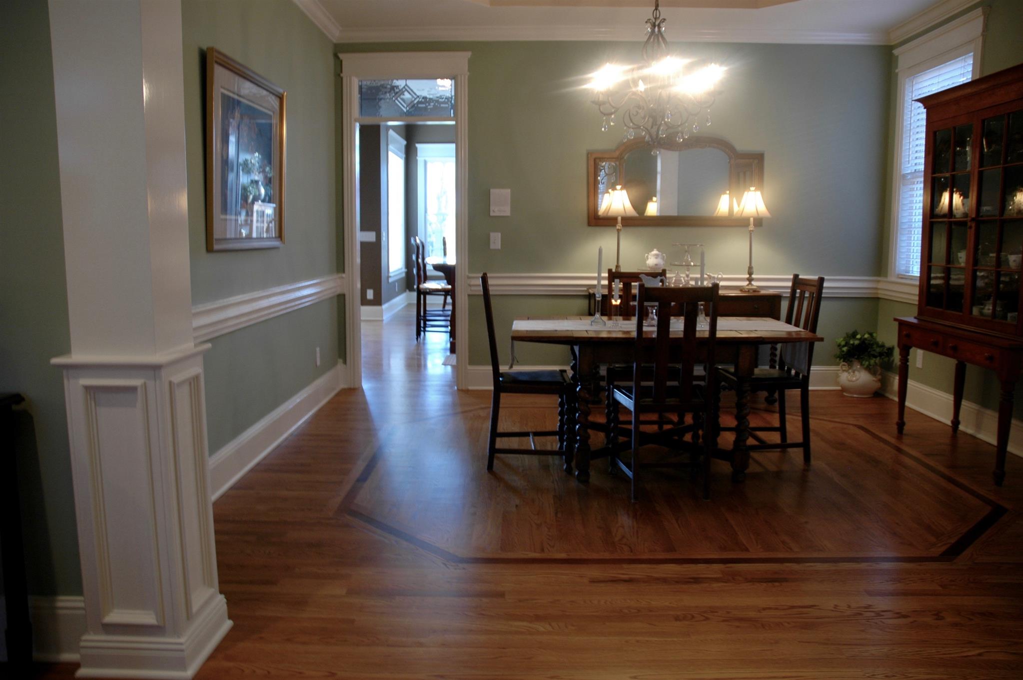 1604 Fair House Road Spring Hill, TN 37174 - Photo 9 of 18 a view of a dining room with furniture and wooden floor