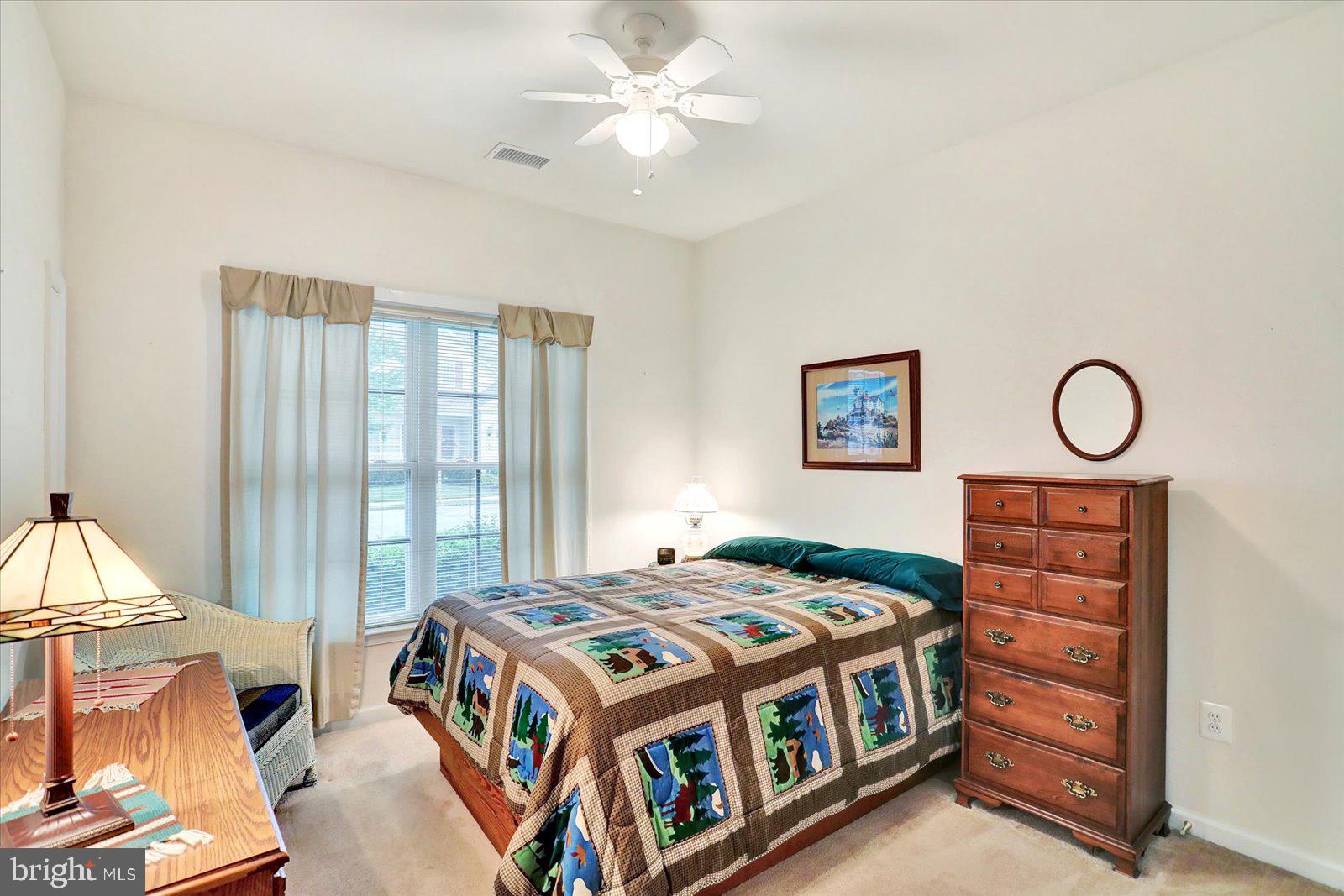 152 Saddletop Drive, Unit 354 Taneytown, MD 21787 - Photo 28 of 39 Bedroom 2 with Ceiling Fan & Light