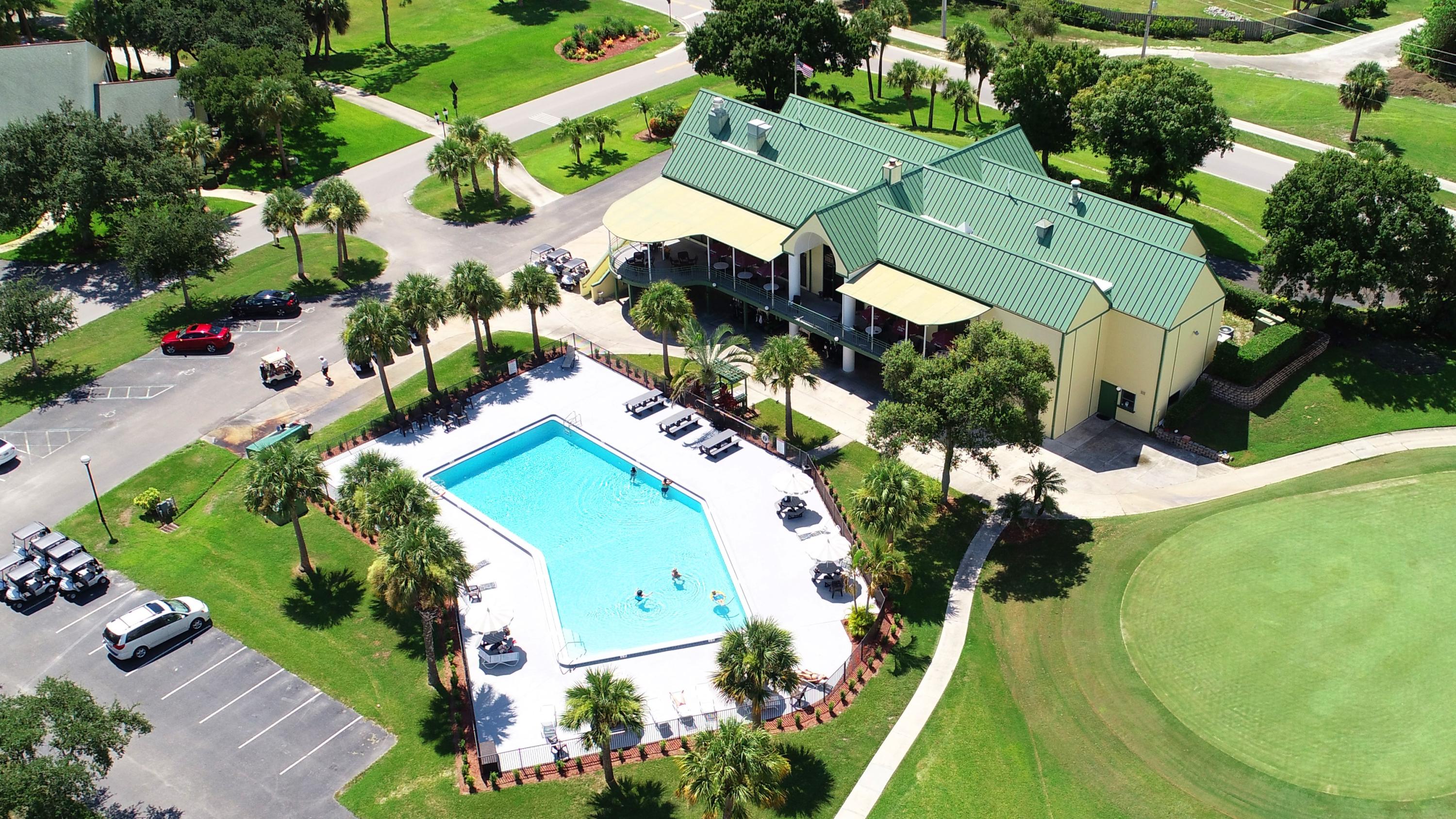4028 Gator Trace Road Fort Pierce, FL 34982 - Photo 2 of 4 Pool and clubhouse