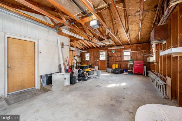 a view of storage and utility room