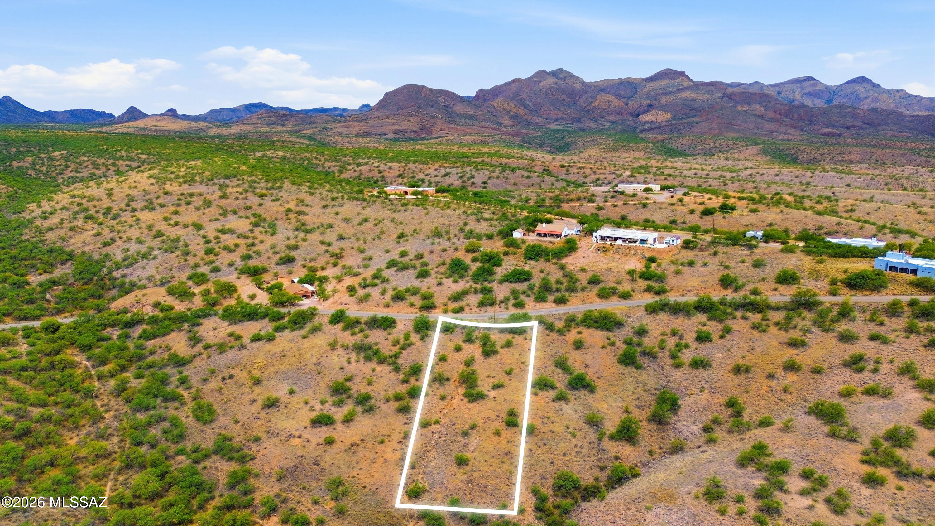 1469 Circulo Jacona Rio Rico, AZ 85648 - Photo 18 of 22 a view of a city with mountains in the background