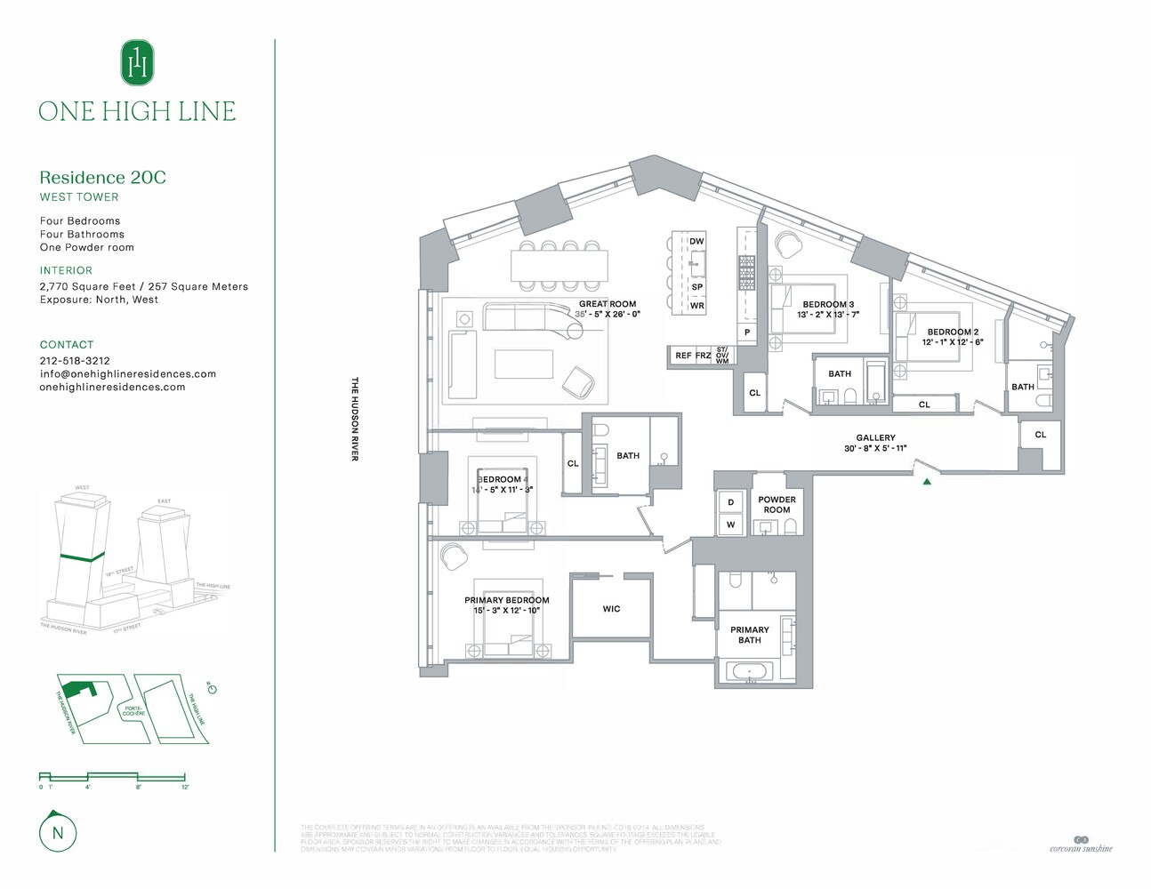 500 West 18th Street, Unit WEST 20C Manhattan, NY 10011 - Photo 17 of 17