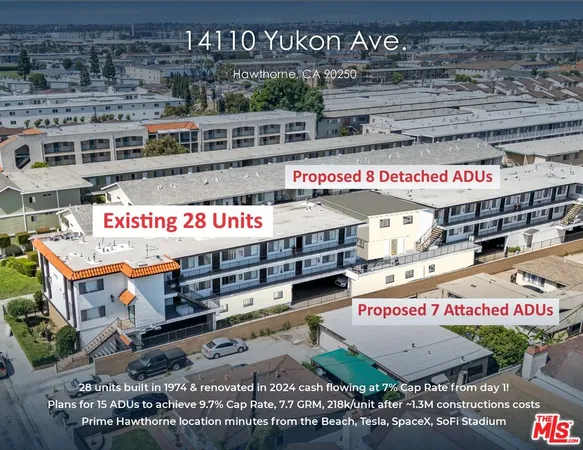 $8,100,000 | 14110 Yukon Avenue, Hawthorne, CA 90250
