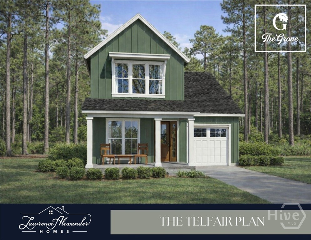 THE TELFAIR PLAN BY LAWRENCE ALEXANDER HOMES.