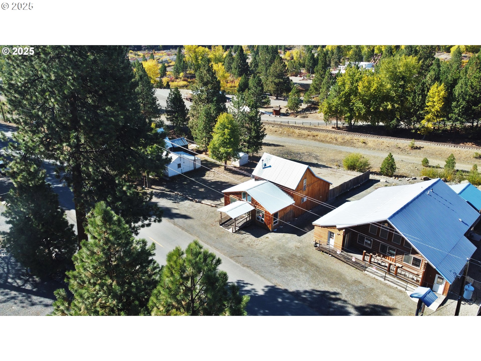 a outdoor space with chairs