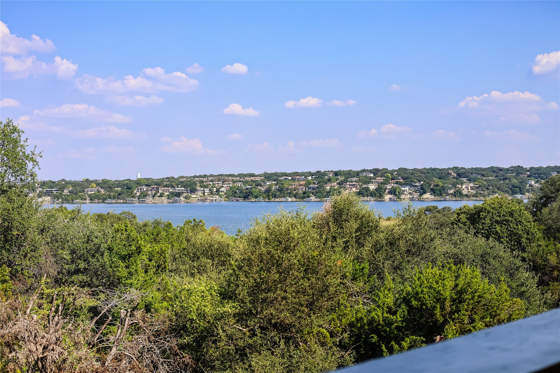 105 Comanche Drive Point Venture, TX 78645 - Photo 17 of 31 View from primary bedroom balcony