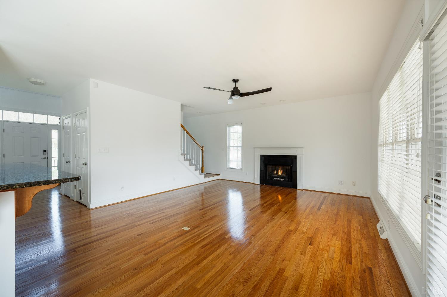 1166 Caperton Way Forest, VA 24551 - Photo 18 of 59 wooden floor in an empty room with a fireplace