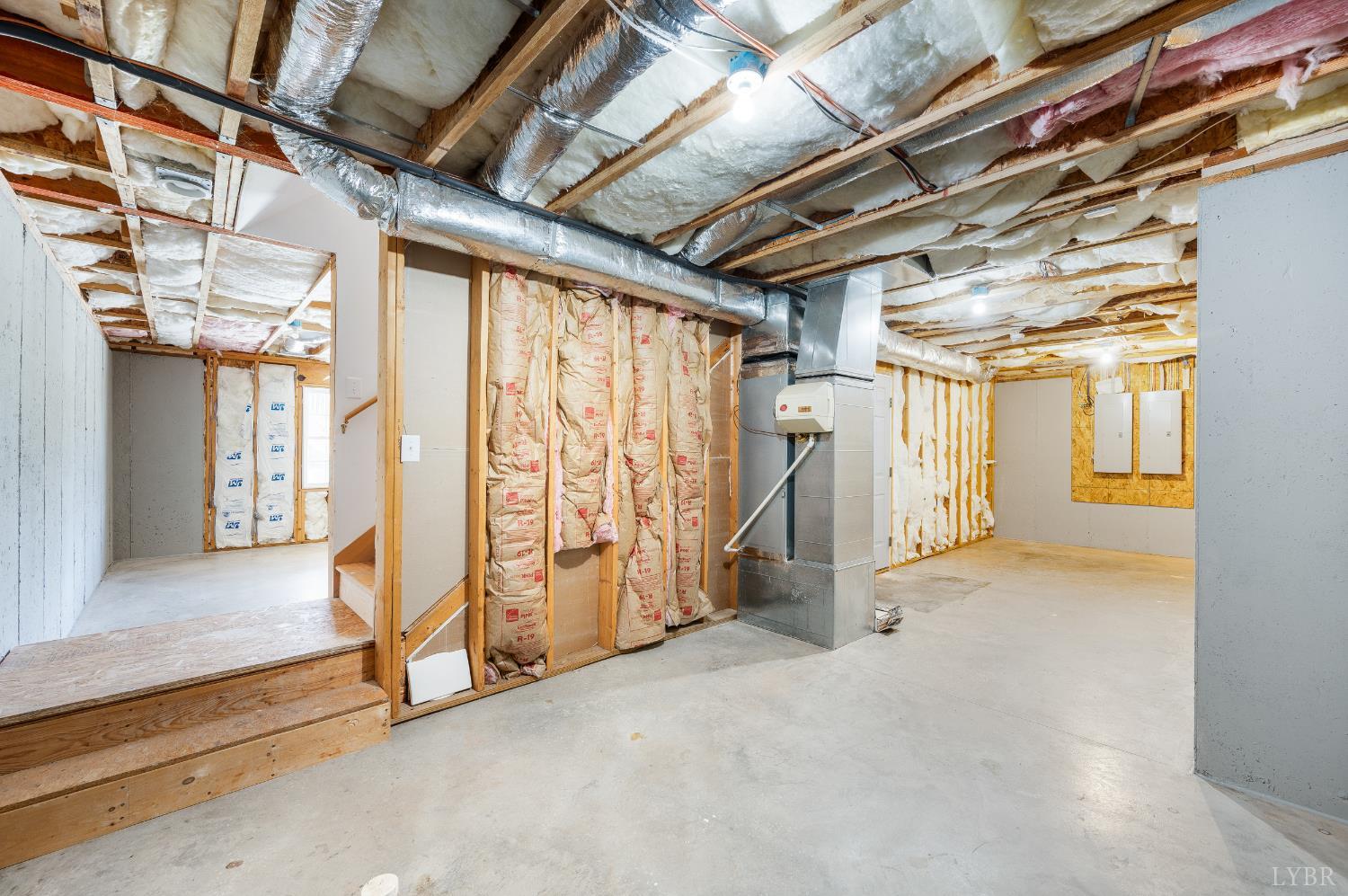 1166 Caperton Way Forest, VA 24551 - Photo 40 of 59 a view of a room with wooden walls