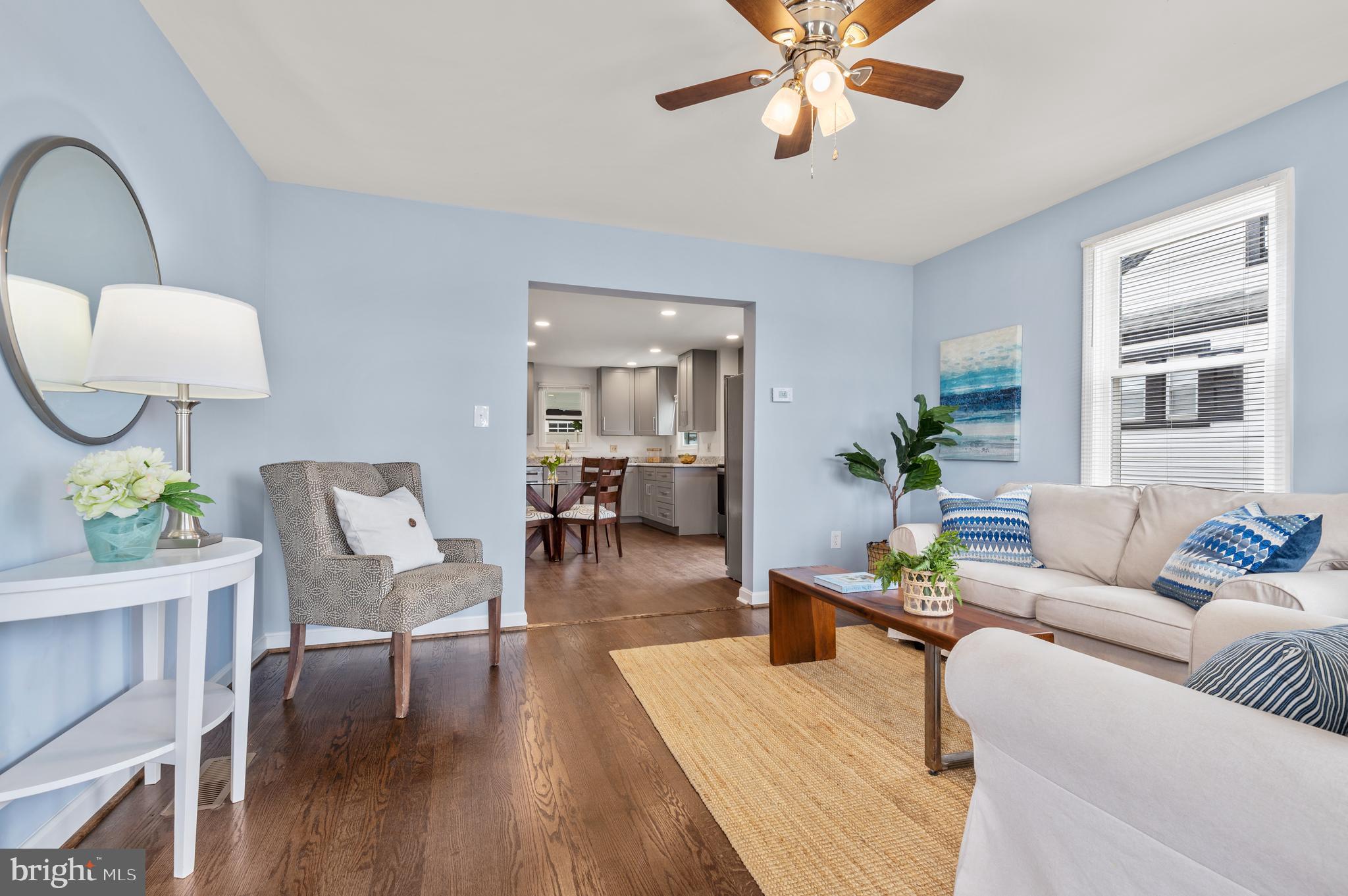 1217 64th Street Rosedale, MD 21237 - Photo 3 of 49 Living Room with Wood Flooring
