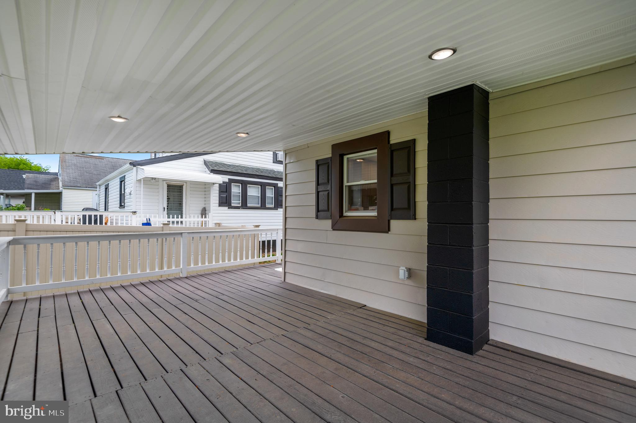 1217 64th Street Rosedale, MD 21237 - Photo 37 of 49 Rear Covered Deck