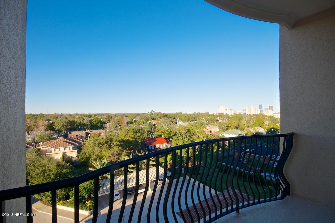 2358 Riverside Avenue, Unit 703 Jacksonville, FL 32204 - Photo 20 of 48 Balcony Overlooking City