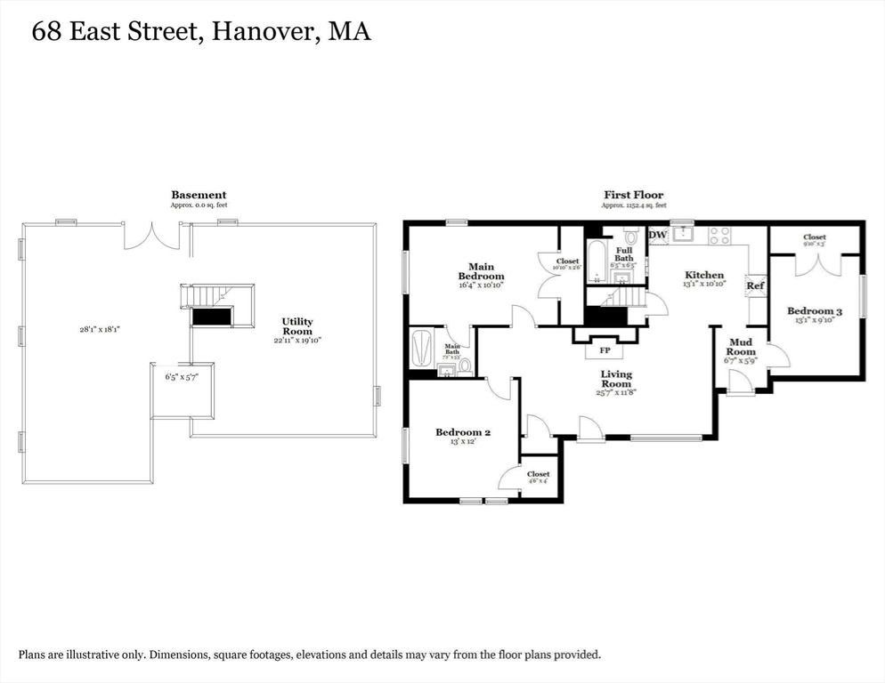 68 East Street Hanover, MA 02339 - Photo 37 of 39 a picture of a floor plan
