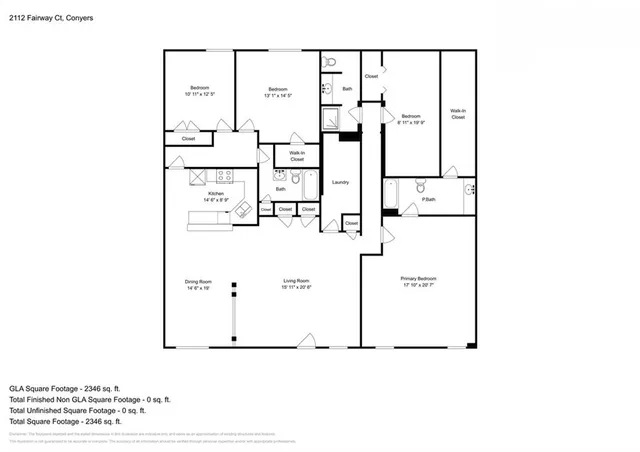 $1,550 | 2112 Fairway Court Southeast, Unit A, Conyers, GA 30013